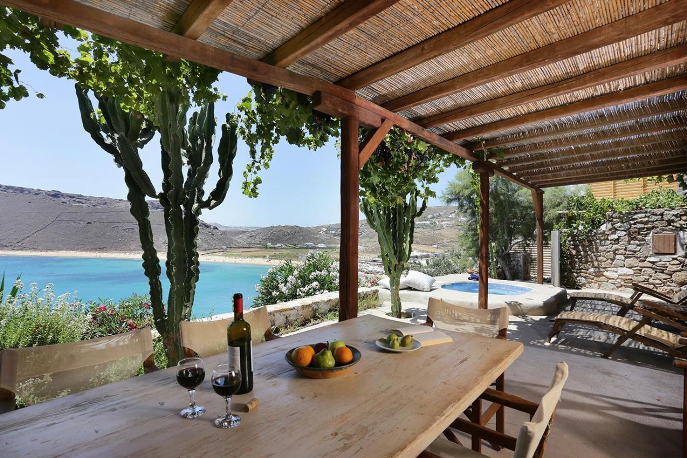 Albatros Club Mykonos Hotel Panormos  ภายนอก รูปภาพ