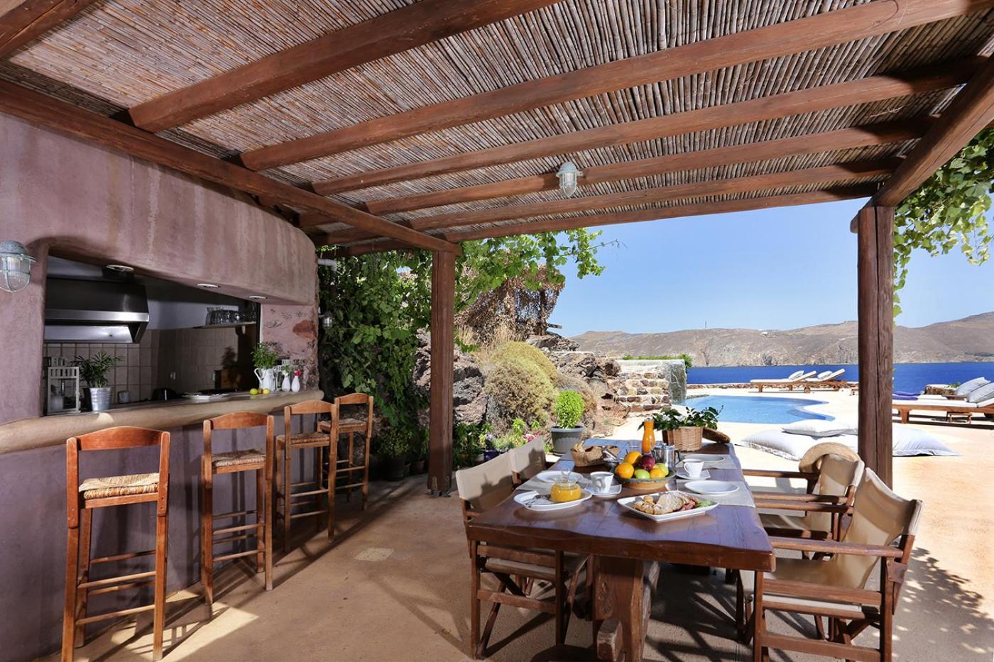Albatros Club Mykonos Hotel Panormos  ภายนอก รูปภาพ