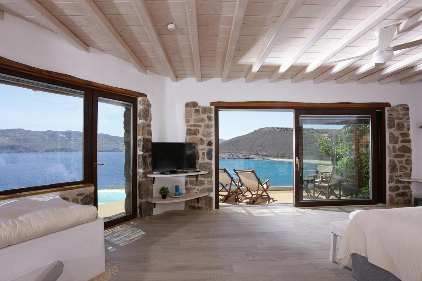 Albatros Club Mykonos Hotel Panormos  ภายนอก รูปภาพ