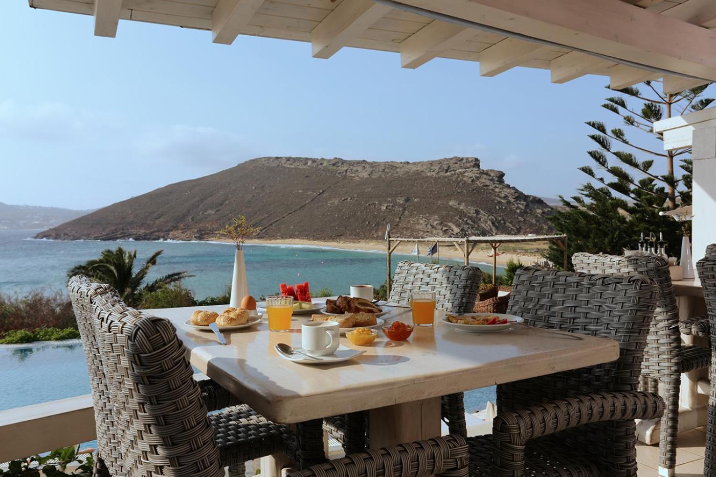 Albatros Club Mykonos Hotel Panormos  ภายนอก รูปภาพ