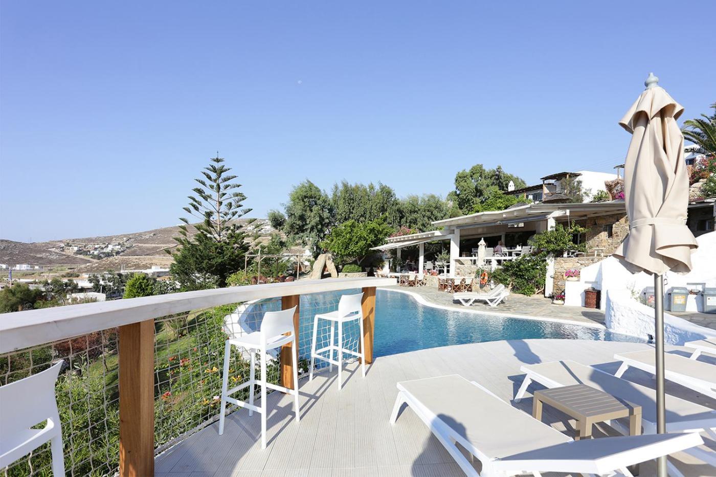Albatros Club Mykonos Hotel Panormos  ภายนอก รูปภาพ
